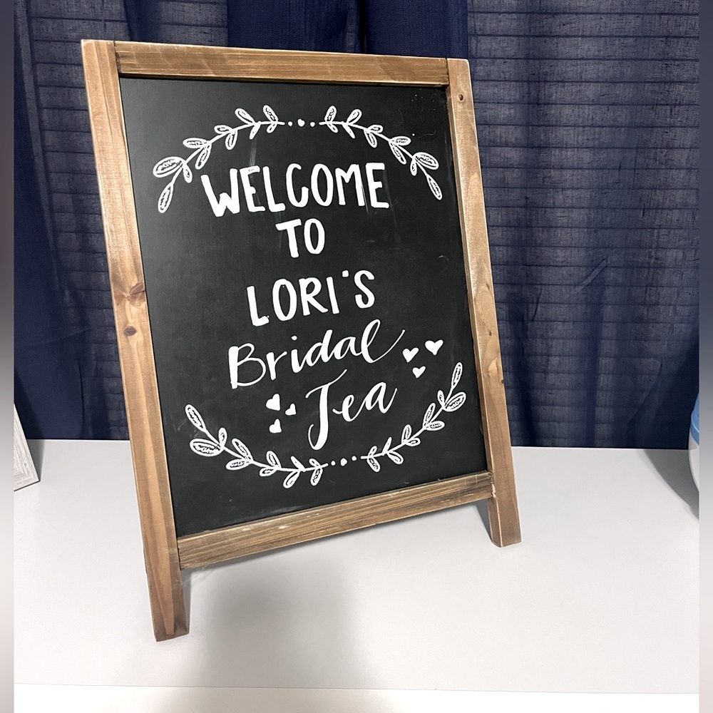 Bridal/Baby Shower chalk board
